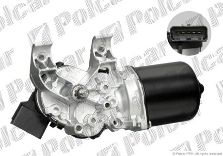 Моторчик склоочисника, REN. MEGANE II, 03- Polcar 6012SWP1