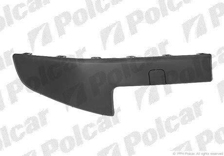 Накладка бампера правий Polcar 6013076
