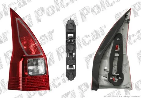 Ліхтар задній MEGANE II 06-08 Polcar 6013881E