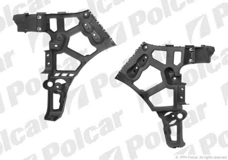 Кронштейн бампера правий Polcar 6014966