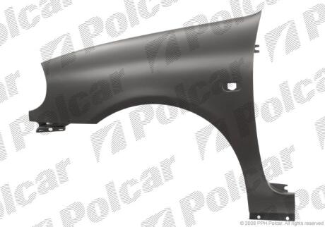 Крило переднє правий Polcar 601502J
