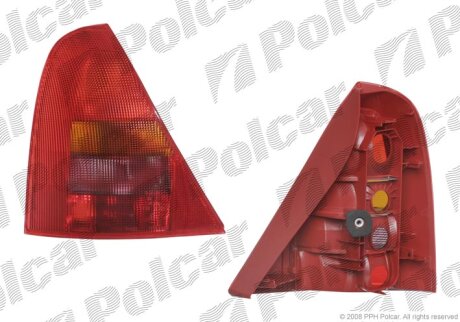Ліхтар задній, RENAULT CLIO II, 98- Polcar 601587E