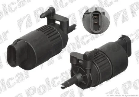 Насос склоомивача Renault Kangoo/Trafic Polcar 6015PS1