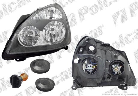 Фара основна, RENAULT CLIO II, 01- Polcar 601610E