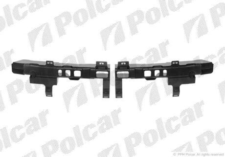 Підсилювач бампера лівий+правий Polcar 6016963