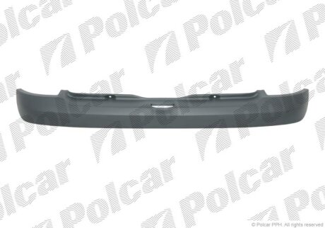 Накладка бампера, RENAULT CLIO II, 01- Polcar 6016964J