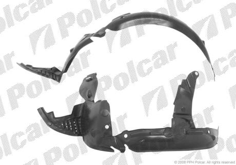 Підкрилок правий Polcar 6016FP1