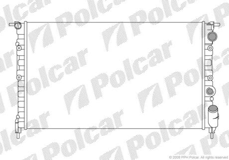 Радіатори охолодження Polcar 602108A4