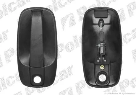 Ручка перед. дверей лів. Renault Trafic/Opel Vivaro 01- Polcar 6026Z41