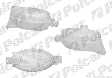 Бачок компенсаційний Opel Vivaro 01- Polcar 6026ZB1