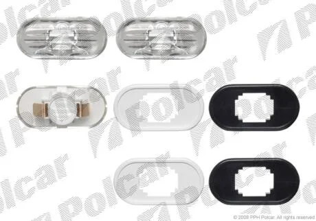 Повторювач повороту dacia, renault 1994-2012 Polcar 603019AE