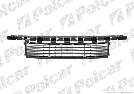 Решітка в бампері середн Polcar 603527