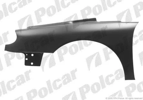 Крило переднє лівий Polcar 603601