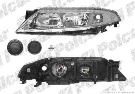 Фара основна, REN. LAGUNA II,01-04 Polcar 6037100E