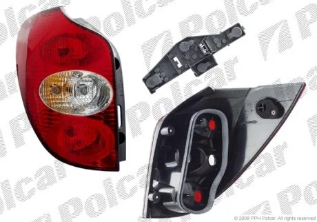 Ліхтар задній, REN. LAGUNA II,01-04 Polcar 6037882E