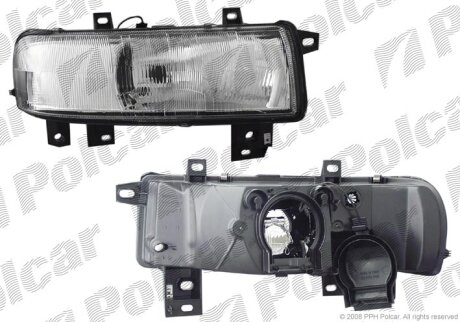 Фара основна, OPEL MOVANO, 99- Polcar 6041090E