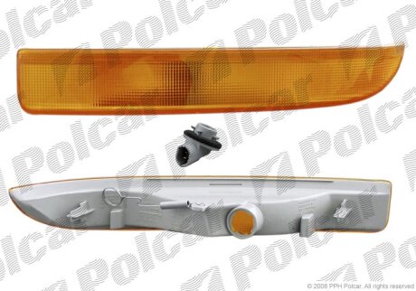 Вказівник повороту передній, RENAULT MASTER, 98- Polcar 604120E