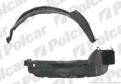 Підкрилок правий Polcar 6041FP1