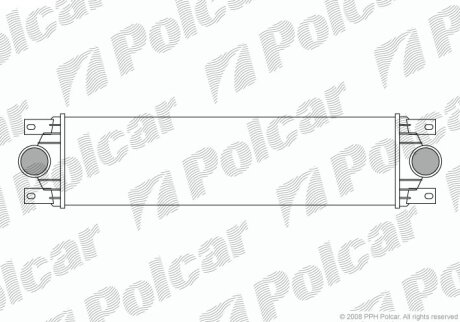 Радіатор повітря (інтеркулери), INTERSTAR Polcar 6041J81