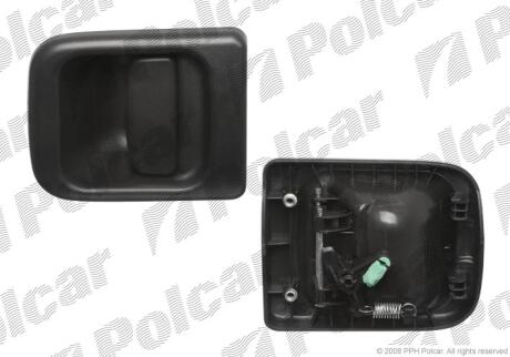 Ручка дверей передн. зовн. ліва RENAULT MASTER II 98-10, RENAULT KANGOO 97-07, OPEL MOVANO 98-10 Polcar 6041Z41