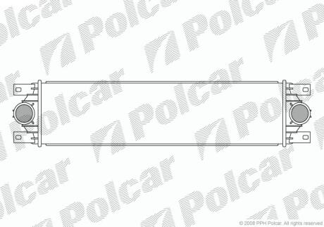 Інтеркулер Renault Master/Opel Movano II 1.9/2.2/2.5 dCi 02- Polcar 6042J81