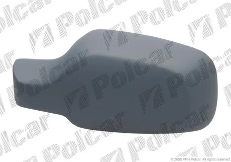 Корпус дзеркала зовнішнього правий, CLIO III, 05-09 Polcar 605555PM