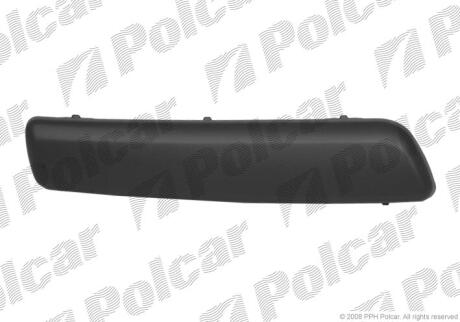 Молдинг бампера лівий Polcar 6055965