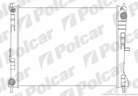Радіатори охолодження Polcar 6056081