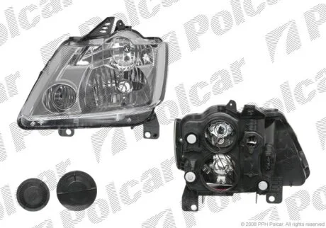 Фара основна, MODUS, 12.04- Polcar 6056091E
