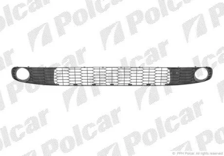 Решітка в бампері Polcar 6059272