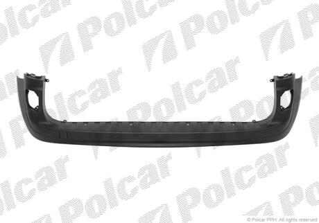 Бампер задній Renault Kangoo, 2008- Polcar 6062960J