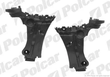 Кронштейн бампера KANGOO, 01.08- Polcar 6062965