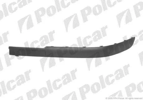 Молдинг бампера правий Polcar 6070076