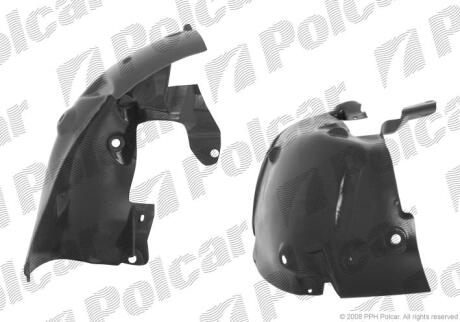 Подкрылок передний правый передняя часть Scenic2 Polcar 6071FP31