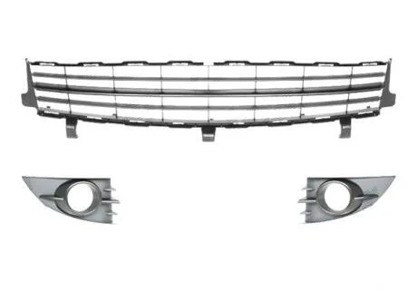 Решітка в бампері лівий+правий+середн Polcar 60722702