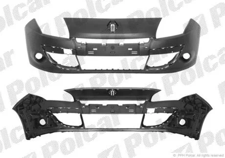 Бампер передній Polcar 6073072