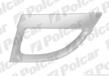 Решітка в бампері лівий Polcar 6073271