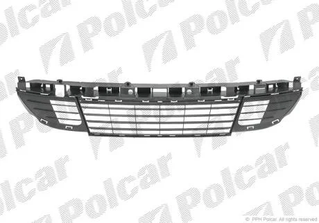 Решітка бампера переднього центральна Polcar 607327