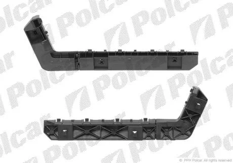 Кронштейн бампера правий KOLEOS, 06.08- Polcar 6080966