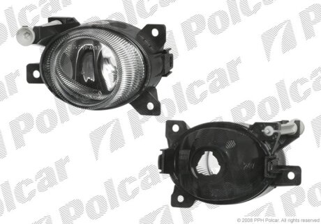 Фара передня, 9.5, 09.05-02.10 Polcar 652430E