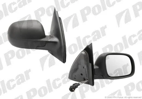 Дзеркало зовнішнє правий, SEAT AROSA Polcar 670552M