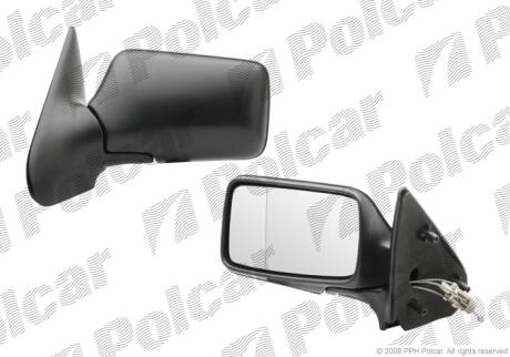 Дзеркало зовнішнє правий Polcar 6713521E
