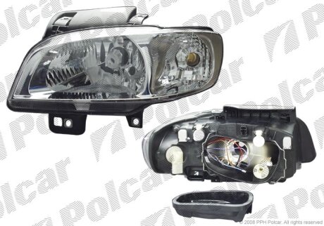 Фара основна, SEAT IBIZA/CORD.,99- Polcar 671409E