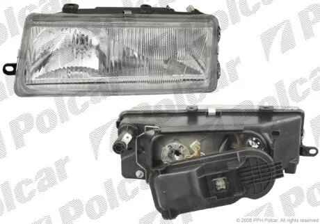 Фара основна, SEAT TOLEDO I, -95 Polcar 6721100E