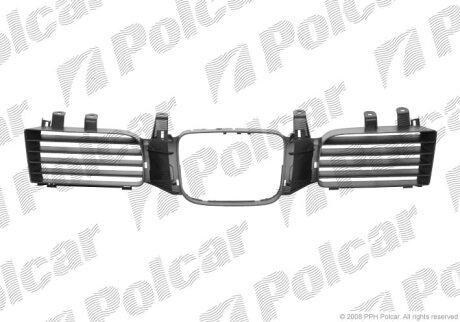 Решітка, SEAT TOLEDO 10.98- Polcar 672205J