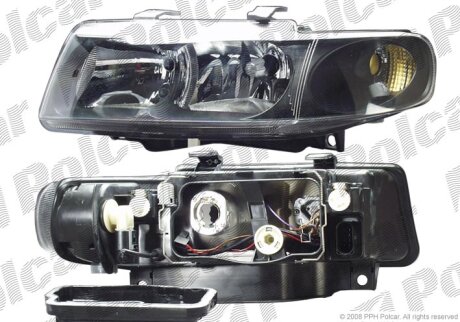 Фара основна, SEAT LEON, 00- Polcar 6722091E
