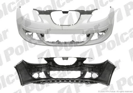 Бампер передній, S.TOLEDO III/ALTEA Polcar 672407J
