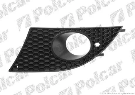 Решітка в бампері лівий SEAT TOLEDO III, 04- Polcar 6724273
