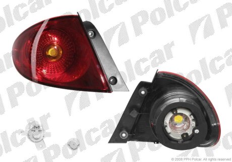 Ліхтар задній, SEAT TOLEDO III, 04- Polcar 6724881E