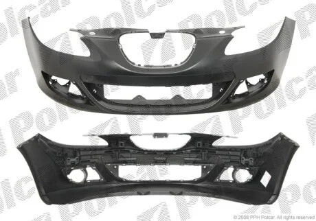 Бампер передній, LEON, 05- Polcar 672607J